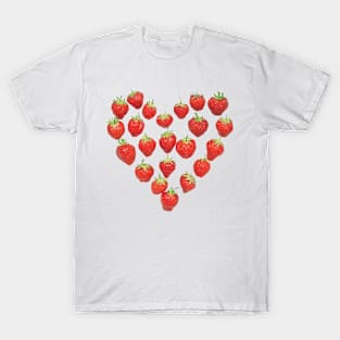 I Love Strawberries T-Shirt